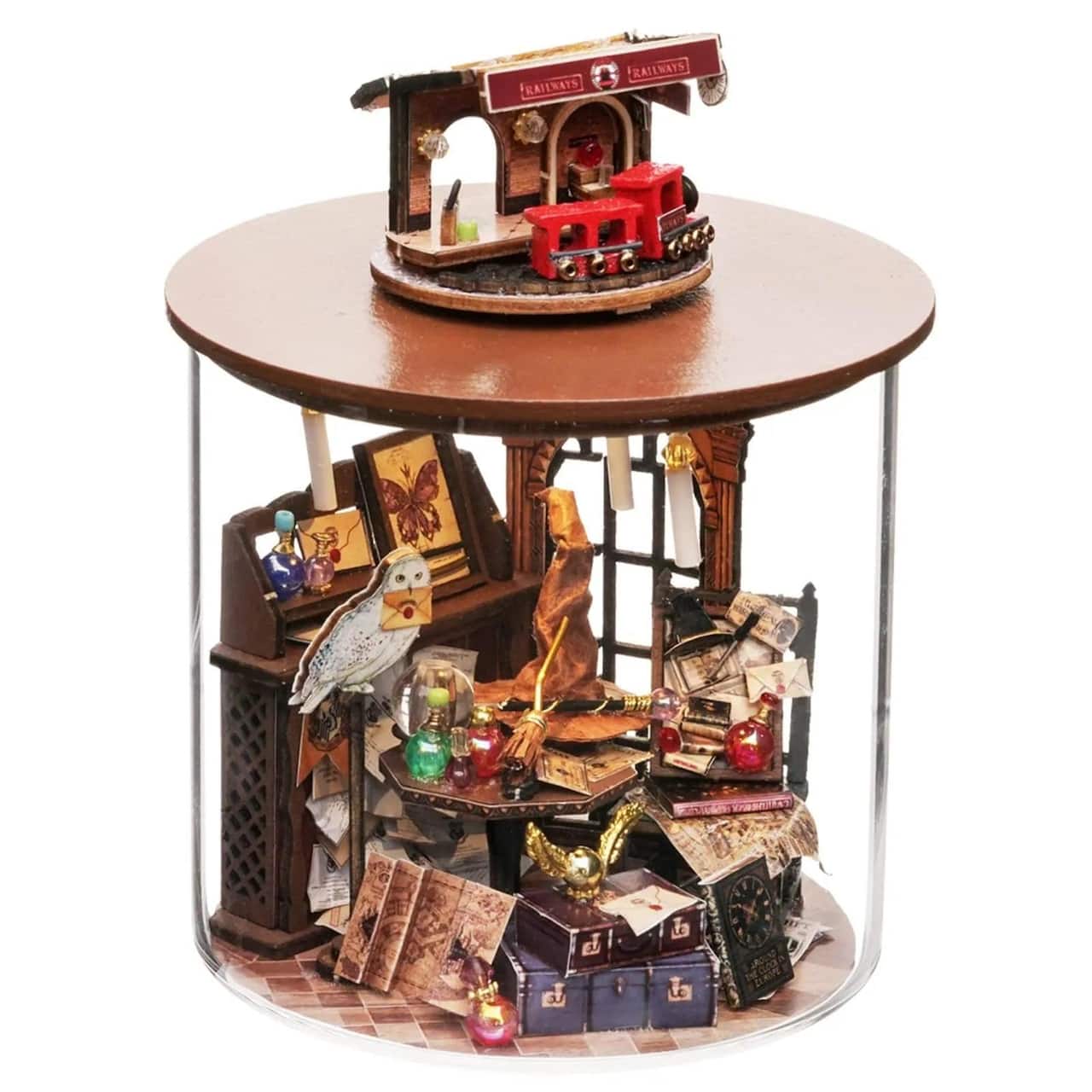Wizardi Time Magic Miniature Dollhouse Roombox Kit